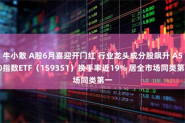 牛小散 A股6月喜迎开门红 行业龙头成分股飙升 A500指数ETF（159351）换手率近19% 居全市场同类第一